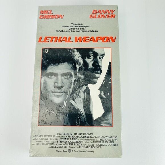 Lethal Weapon Factory Sealed NOS VHS Tape IHG Ready Mel Gibson Danny Glover - Picture 1 of 12